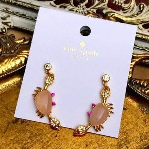 Kate Spade Sea Star Crab Earrings (BRAND NEW)